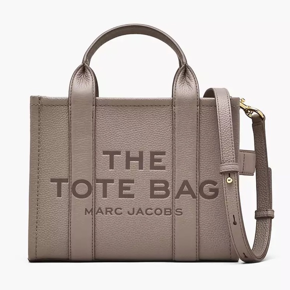MARC JACOBS THE TOTE BAG SMALL CEMENT - Picture 1 of 16